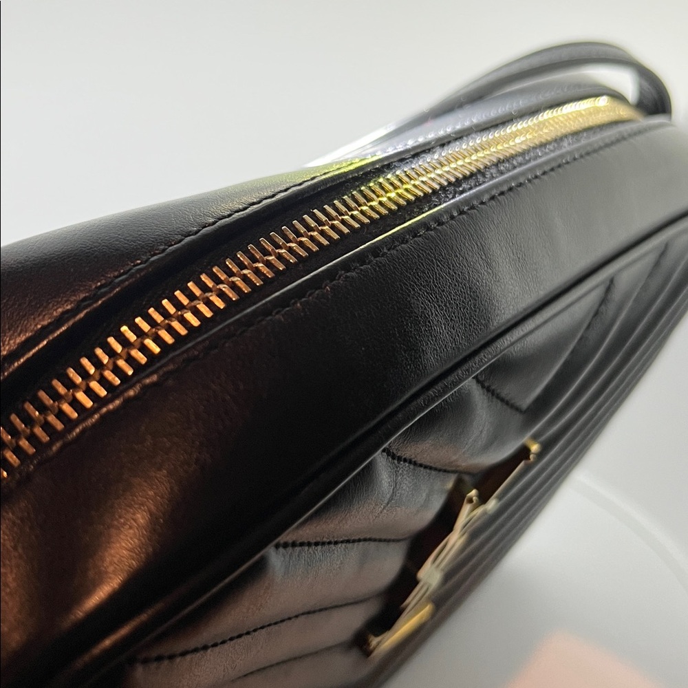 SAINT LAURENT Lou Quilted Leather Crossbody Bag - Picture 7 of 17